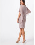 SWING Rochie gri taupe / roz pal - Pled.ro