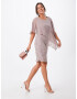 SWING Rochie gri taupe / roz pal - Pled.ro