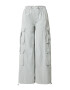 Tally Weijl Pantaloni cu buzunare albastru pastel - Pled.ro