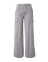 Tally Weijl Pantaloni cu buzunare gri deschis - Pled.ro