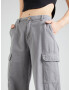 Tally Weijl Pantaloni cu buzunare gri deschis - Pled.ro