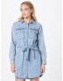 Tally Weijl Rochie tip bluză albastru denim - Pled.ro