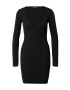 Tally Weijl Rochie tricotat negru - Pled.ro