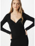 Tally Weijl Rochie tricotat negru - Pled.ro