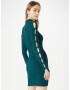 Tally Weijl Rochie tricotat verde smarald - Pled.ro