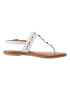 TAMARIS Flip-flops argintiu / alb - Pled.ro