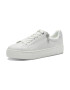 TAMARIS Sneaker low argintiu / alb - Pled.ro