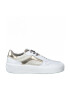 TAMARIS Sneaker low culoarea pielii / auriu / alb - Pled.ro