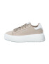 TAMARIS Sneaker low maro deschis / argintiu / alb - Pled.ro