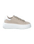 TAMARIS Sneaker low maro deschis / argintiu / alb - Pled.ro