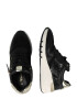 TAMARIS Sneaker low negru / argintiu - Pled.ro