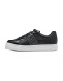 TAMARIS Sneaker low negru / argintiu - Pled.ro