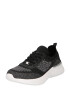 TATA Italia Sneaker low gri închis / negru / argintiu - Pled.ro