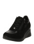 TATA Italia Sneaker low negru / argintiu - Pled.ro