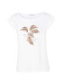 TATUUM Tricou 'AMANDA 1' bej / alb - Pled.ro