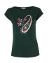 TATUUM Tricou 'AMANDA 4' verde pin / roz - Pled.ro