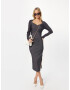 Ted Baker Rochie 'Tabytha' gri argintiu / negru - Pled.ro