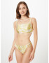 Ted Baker Sutien costum de baie 'RASMINE' galben auriu / alb - Pled.ro