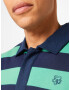 Ted Baker Tricou bleumarin / verde jad / alb - Pled.ro