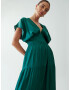 The Fated Rochie 'EZRA' verde - Pled.ro