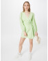 The Frolic Rochie 'JONETTE' verde deschis / alb - Pled.ro