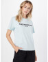 The Kooples Tricou albastru deschis / negru - Pled.ro