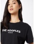 The Kooples Tricou negru / alb - Pled.ro