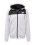 THE NORTH FACE Bluză cu fermoar sport 'REAXION' gri amestecat / negru / alb - Pled.ro