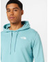 THE NORTH FACE Bluză de molton albastru aqua / alb - Pled.ro