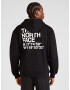 THE NORTH FACE Bluză de molton 'COORDINATES' negru / alb - Pled.ro