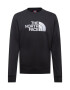 THE NORTH FACE Bluză de molton 'Drew Peak' negru / alb - Pled.ro