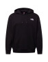 THE NORTH FACE Bluză de molton negru / alb - Pled.ro