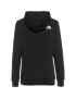 THE NORTH FACE Bluză de molton negru / alb - Pled.ro