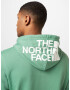 THE NORTH FACE Bluză de molton 'SEASONAL DREW PEAK' verde / alb - Pled.ro