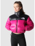 THE NORTH FACE Geacă de iarnă 'Nuptse' fucsia / negru / alb - Pled.ro