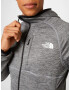 THE NORTH FACE Jachetă fleece 'CANYONLANDS' gri amestecat / negru / alb - Pled.ro