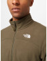 THE NORTH FACE Jachetă fleece funcțională 'Glacier' oliv / alb - Pled.ro