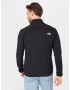 THE NORTH FACE Jachetă fleece funcțională 'Glacier' negru / alb - Pled.ro