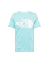 THE NORTH FACE Tricou albastru aqua / alb - Pled.ro