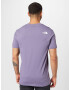 THE NORTH FACE Tricou albastru violet / alb - Pled.ro