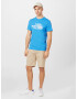 THE NORTH FACE Tricou azur / alb - Pled.ro