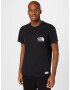 THE NORTH FACE Tricou 'Berkeley California' negru / alb - Pled.ro