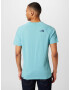 THE NORTH FACE Tricou bleumarin / albastru deschis / alb - Pled.ro