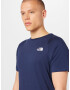 THE NORTH FACE Tricou bleumarin / azur / lila / alb - Pled.ro