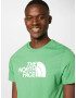 THE NORTH FACE Tricou 'Easy' verde iarbă / alb - Pled.ro