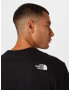 THE NORTH FACE Tricou 'Fine' negru / alb - Pled.ro