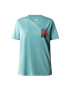 THE NORTH FACE Tricou 'FOUNDATION' albastru / portocaliu - Pled.ro