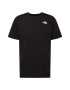 THE NORTH FACE Tricou funcțional 'FOUNDATION' negru / alb - Pled.ro