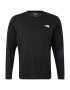 THE NORTH FACE Tricou funcțional 'Reaxion Amp' negru / alb - Pled.ro