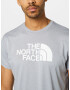 THE NORTH FACE Tricou funcțional 'REAXION' gri / alb - Pled.ro